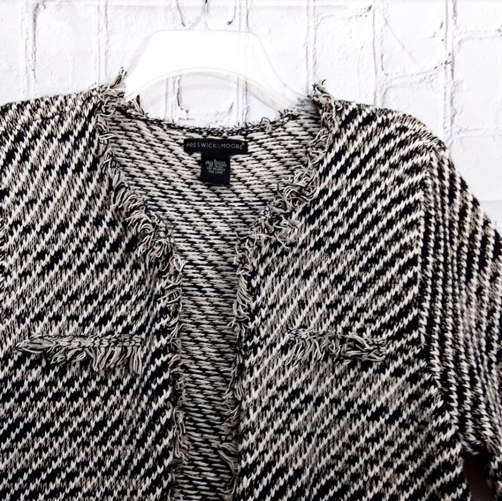 Preswick & Moore knit blazer